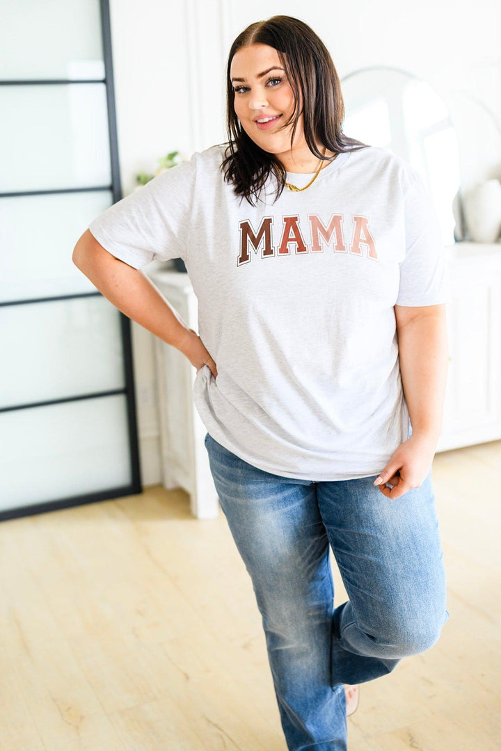 Mama Graphic Tee - KASH'S BOUTIQUE