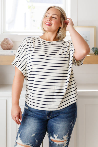 Much Ado About Nothing Striped Top