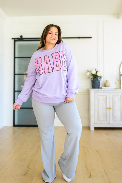 She's a Babe Sweater - KASH'S BOUTIQUE