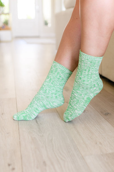 Sweet Socks Heathered Scrunch Socks