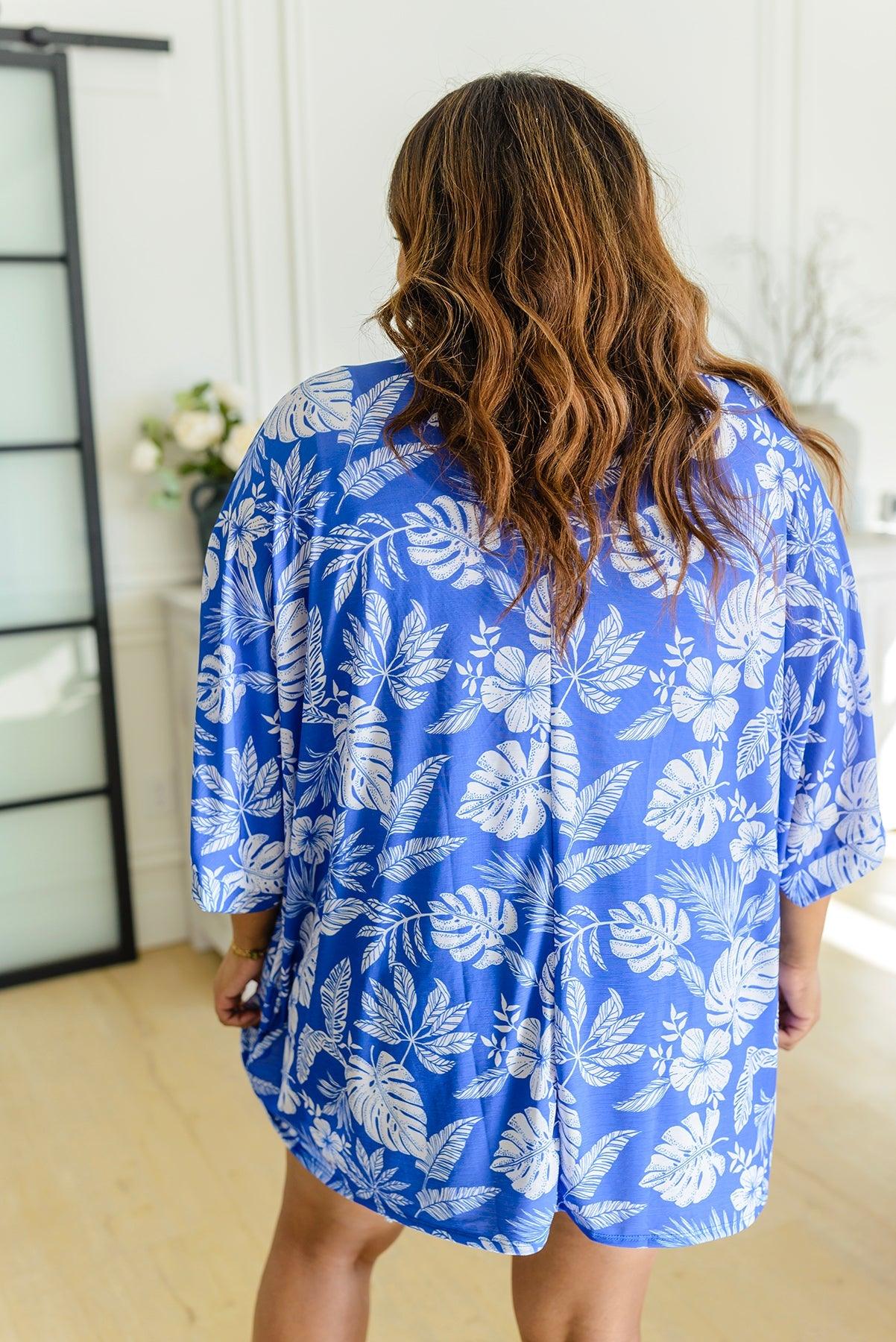 Tropical Stories Kimono - KASH'S BOUTIQUE